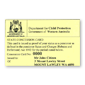 State Concession Card